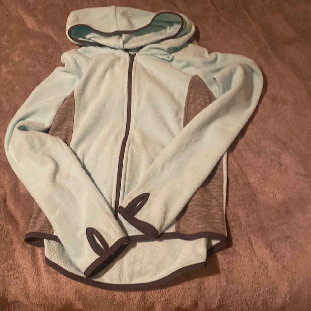 Teal/Grey Girls Hoodie